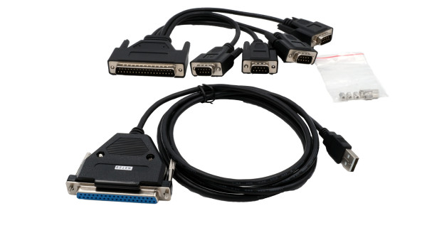 USB 2.0 zu 4S Seriell Kabel mit 37 Pin Buchse