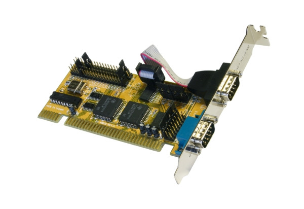 ISA 2S Seriell RS-232 Karte mit 2x 9 Pin
