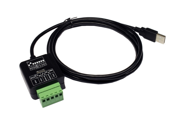 USB 2.0 zu 1 x Seriell RS-232/422/485 Port mit TB 5 Pin Anschluss (FTDI Chip-Set)
