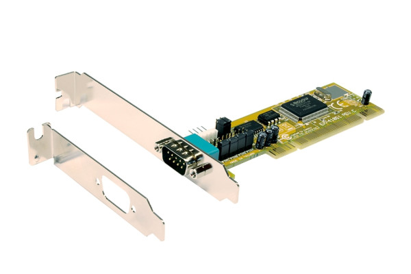 PCI 1S Seriell RS-232 Karte, MosChip Chipsatz