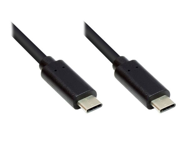 USB 3.2 Gen1 Kabel C - C, 0.2m schwarz