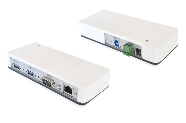 Dockingstation USB 3.2 Gen 1 zu 1x RS-232 Surge & Isolation, LAN 1Gbps und 2x USB 3.2 Gen 1