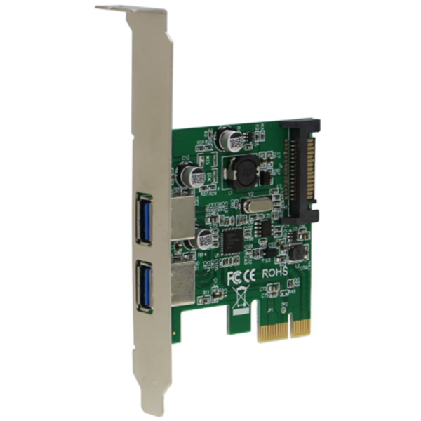 PCIe USB 3.1 Gen1 Karte mit 2 Port (Renesas)
