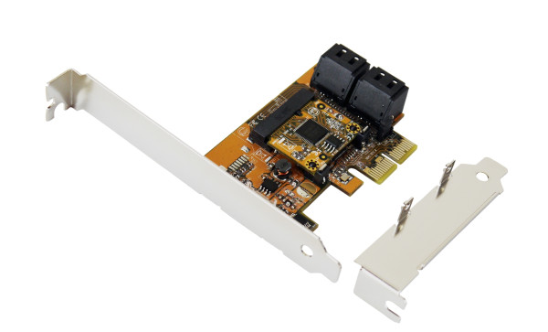 SATA 3 PCIe Controller für 4HDD ohne RAID