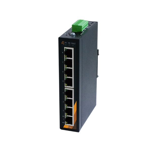 8-Port Industrie Ethernet Switch -8*10/100Tx