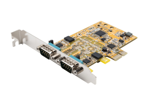 PCIe 2S Seriell RS-232/422/485, Surge (FTDI)